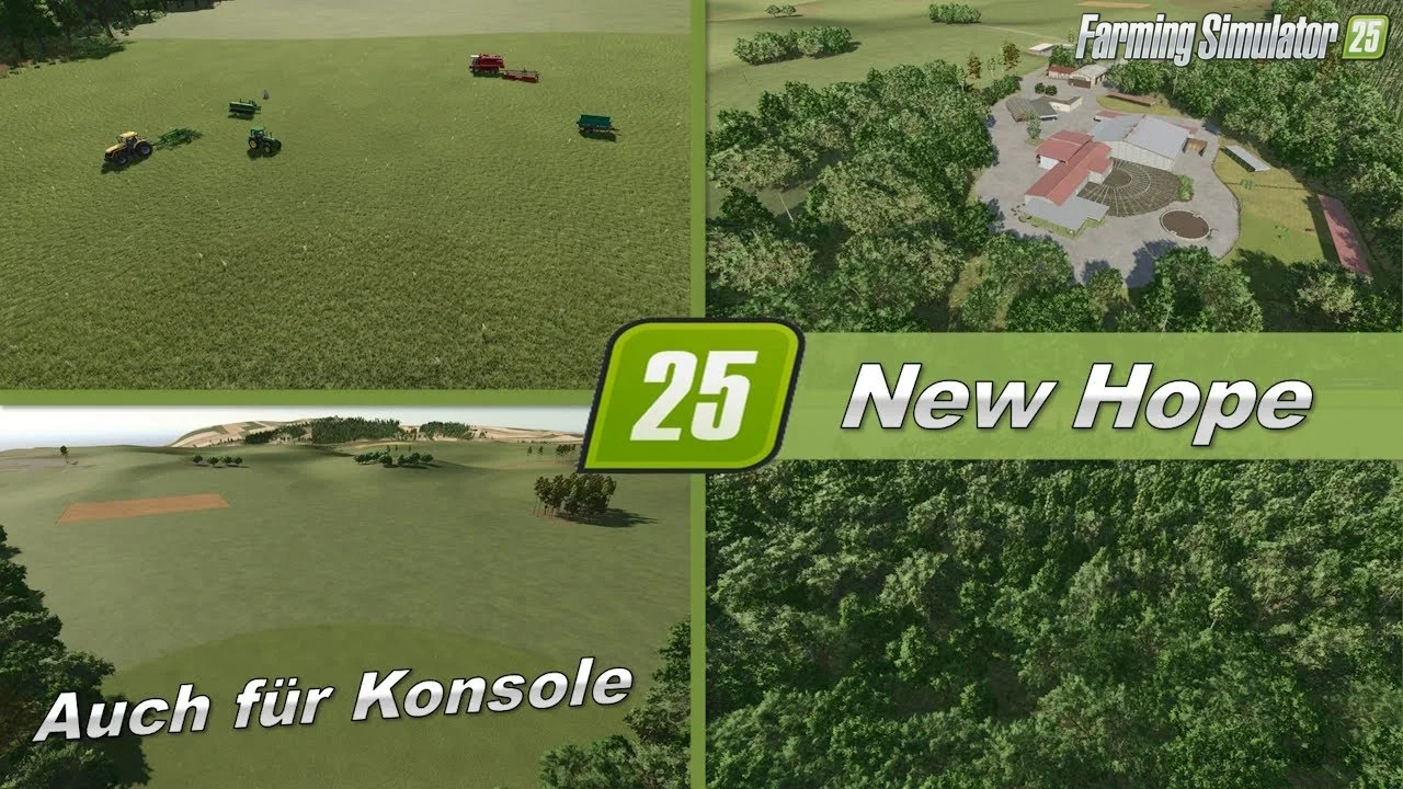 New Hope Map v2.1 for FS25