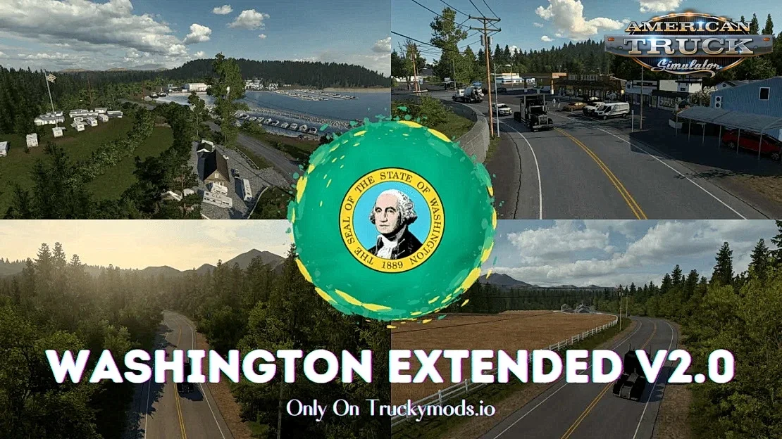 Washington Extended Territory v3.0 (1.54.x) for ATS
