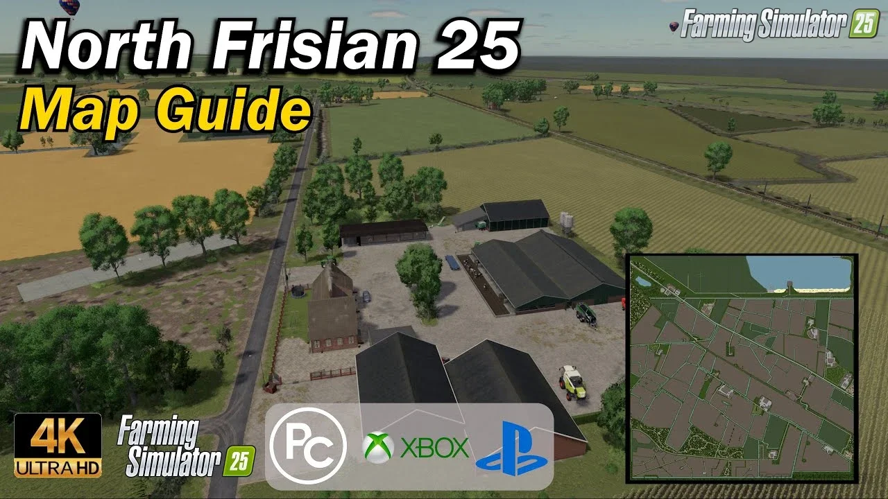 North Frisian 25 Map v1.0.1.1 for FS25