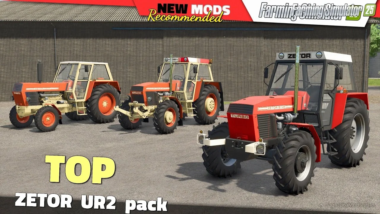 Zetor UR2 Pack Tractors v1.1 for FS25