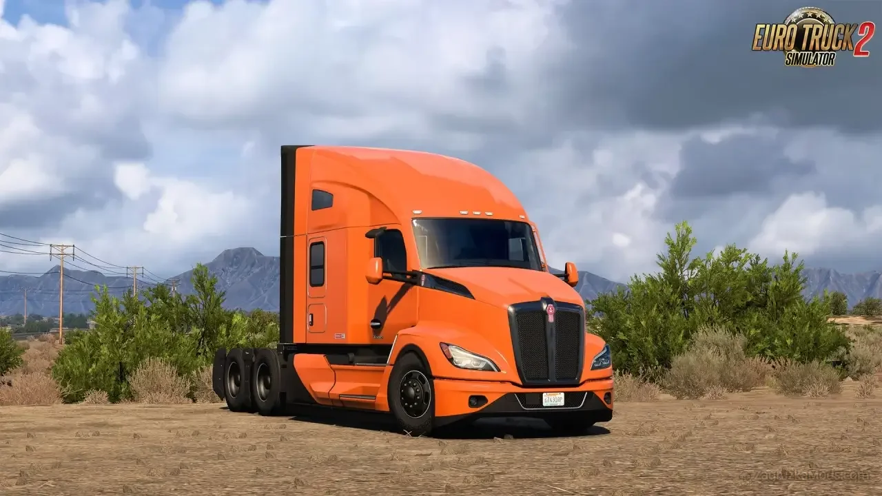 Kenworth T680 2022 Truck v1.3 (1.54.x) for ETS2