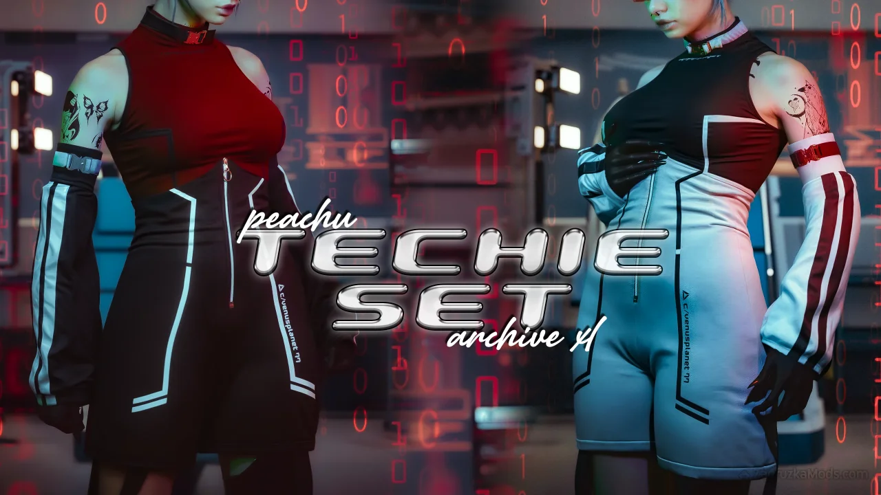 Venus Planet Techie Set v1.0 for CyberPunk 2077