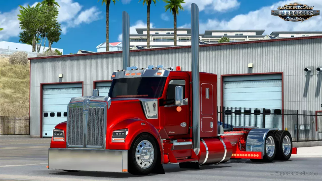 Alka Customs Trucks W990 v1.8 (1.58.x) for ATS