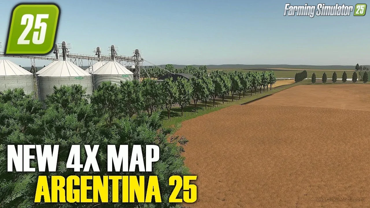 Argentina 25 Map v1.1.0.1 for FS25