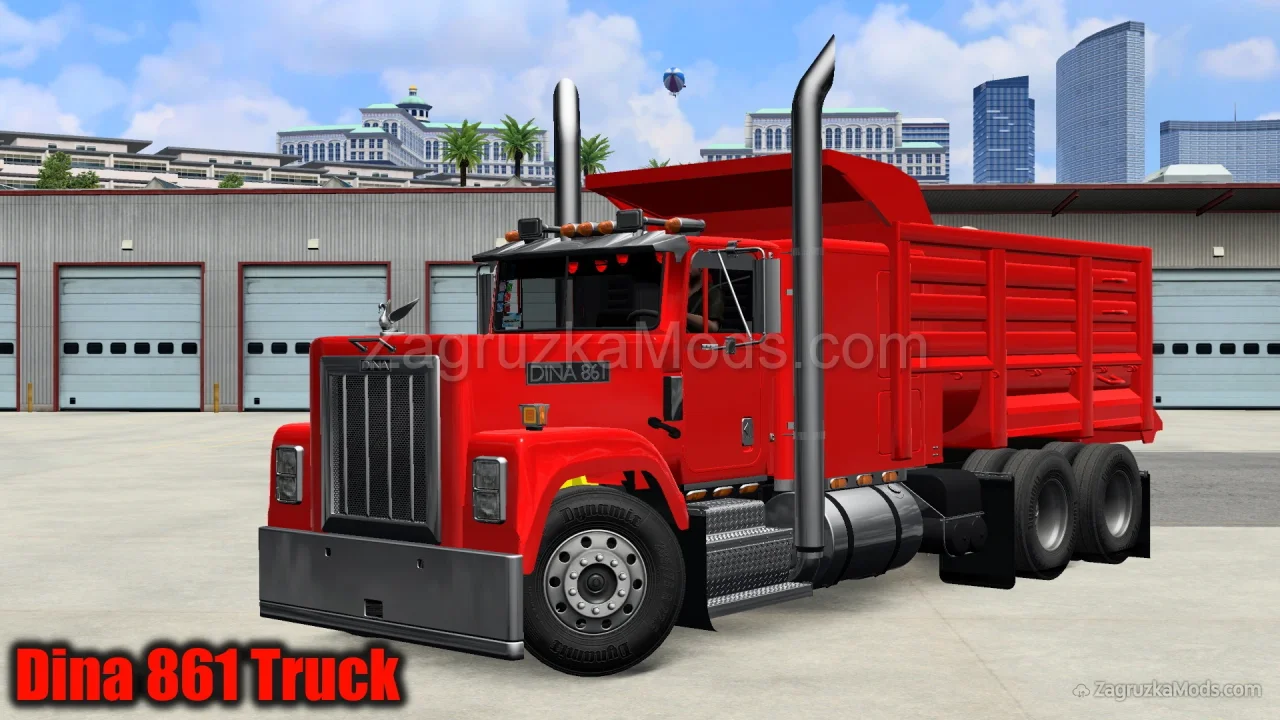 Dina 861 Truck + Interior v1.6 (1.54.x) for ATS