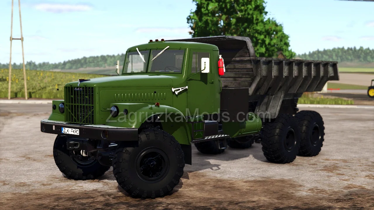 KrAZ 255 Truck v1.0 for FS25