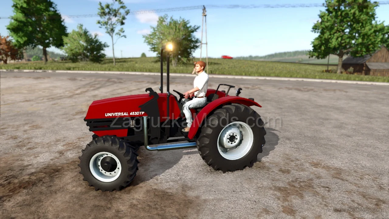 UTB 453 DTP Tractor v1.0 for FS25 UTB 453 DTP Tractor v1.0 for FS25