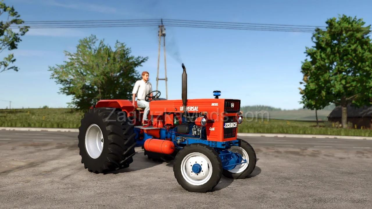 UTB Universal 651 Tractor v1.0 for FS25 UTB Universal 651 Tractor v1.0 for FS25