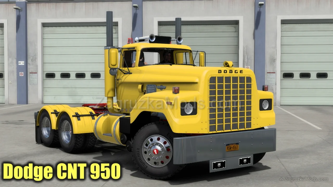 Dodge CNT 950 Big Horn Truck v1.1 (1.54.x) for ATS and ETS2