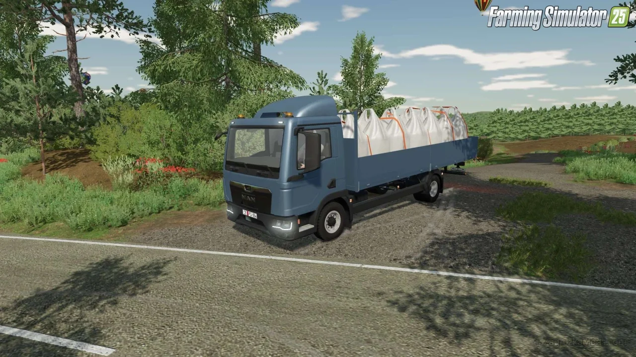 MAN TGL 12.220 Truck v1.1.0.1 for FS25 MAN TGL 12.220 Truck v1.1.0.1 for FS25