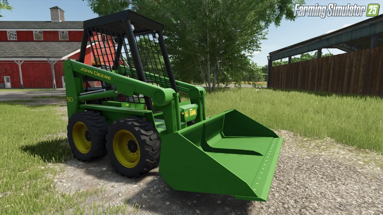 John Deere 90 Skid Steer Loader v1.0 for FS25