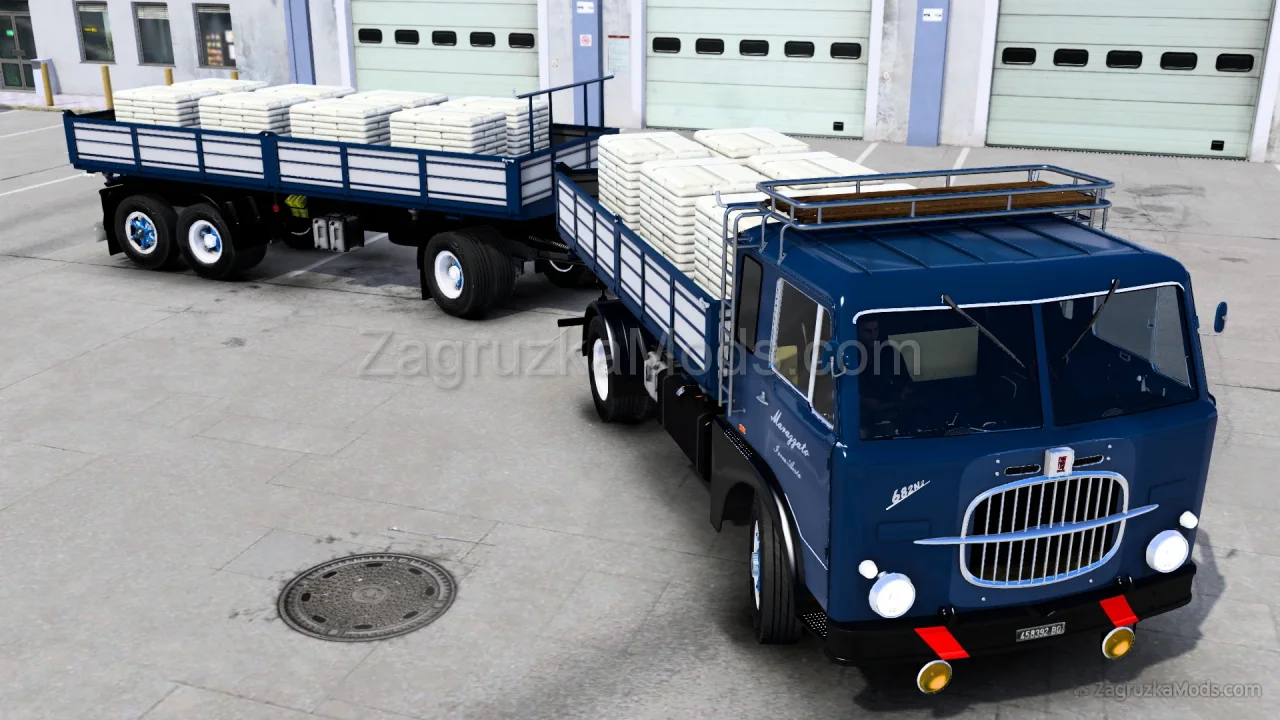 Fiat 682 N2-T2 1955 + Interior v1.5 (1.54.x) for ETS2 Fiat 682 N2-T2 1955 + Interior v1.5 (1.54.x) for ETS2