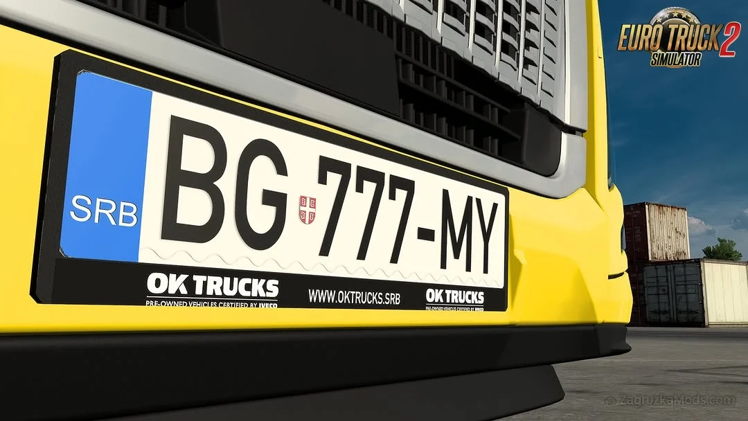 Balkan License Plate Pack v1.4 (1.54.x) for ETS2 Balkan License Plate Pack v1.4 (1.54.x) for ETS2