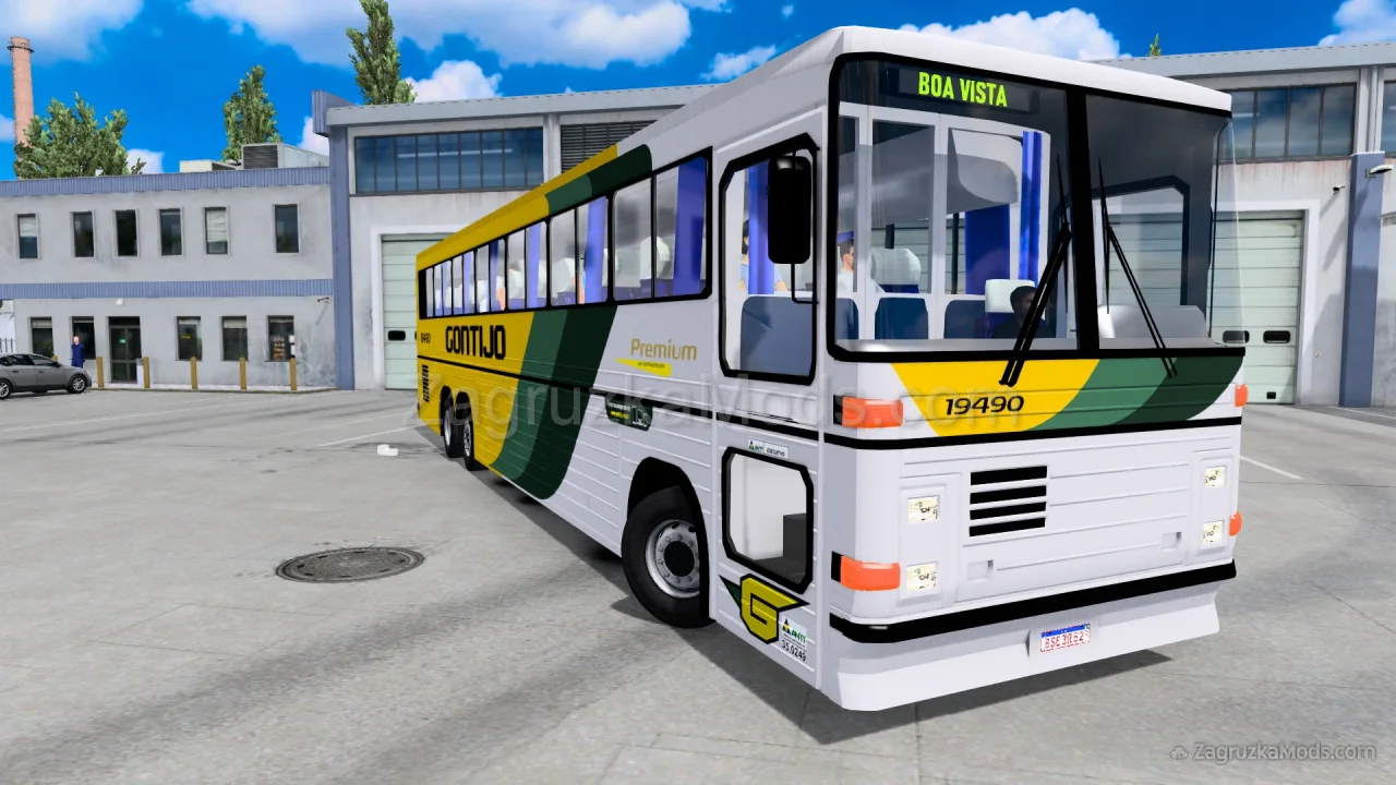 Cobrasma Trinox Bus + Interior v1.5 (1.54.x) for ETS2 Cobrasma Trinox Bus + Interior v1.5 (1.54.x) for ETS2