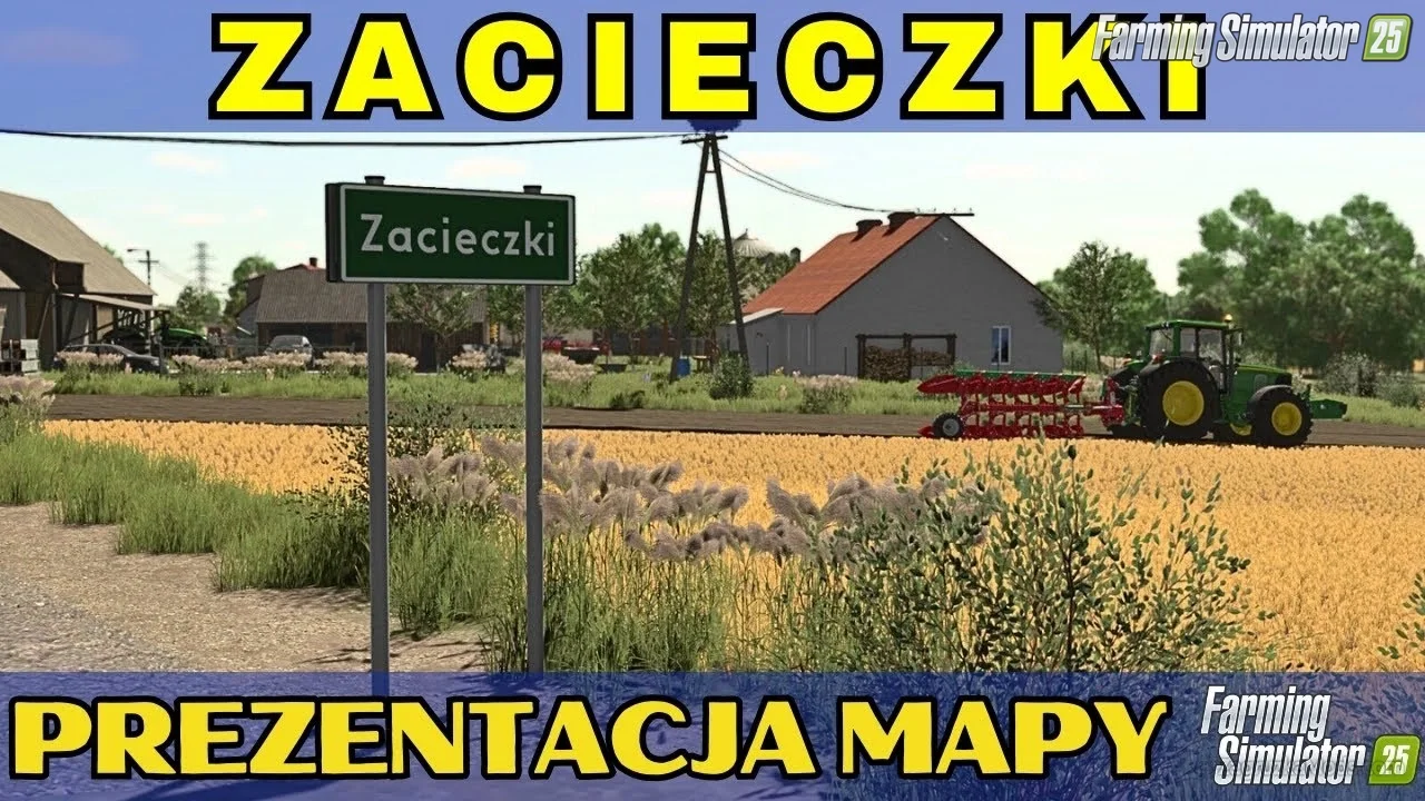 Zacieczki Map v1.2 for FS25