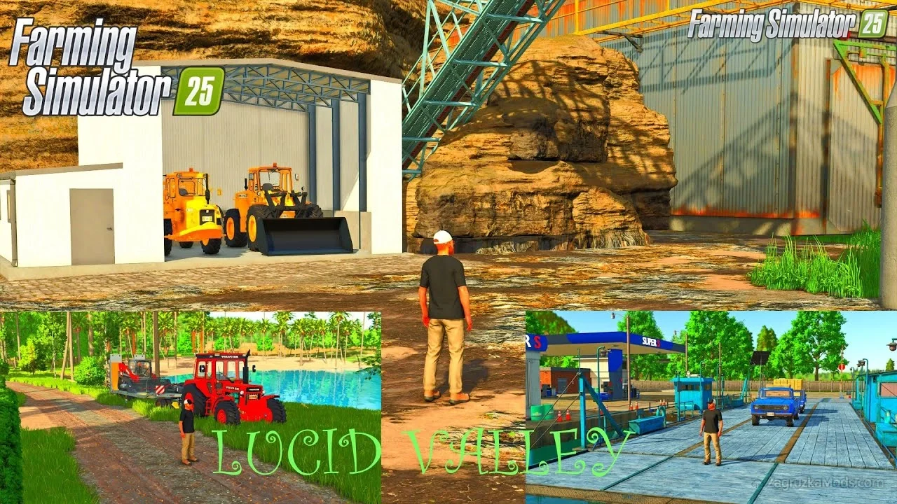 Lucid Valley Map v1.1 for FS25