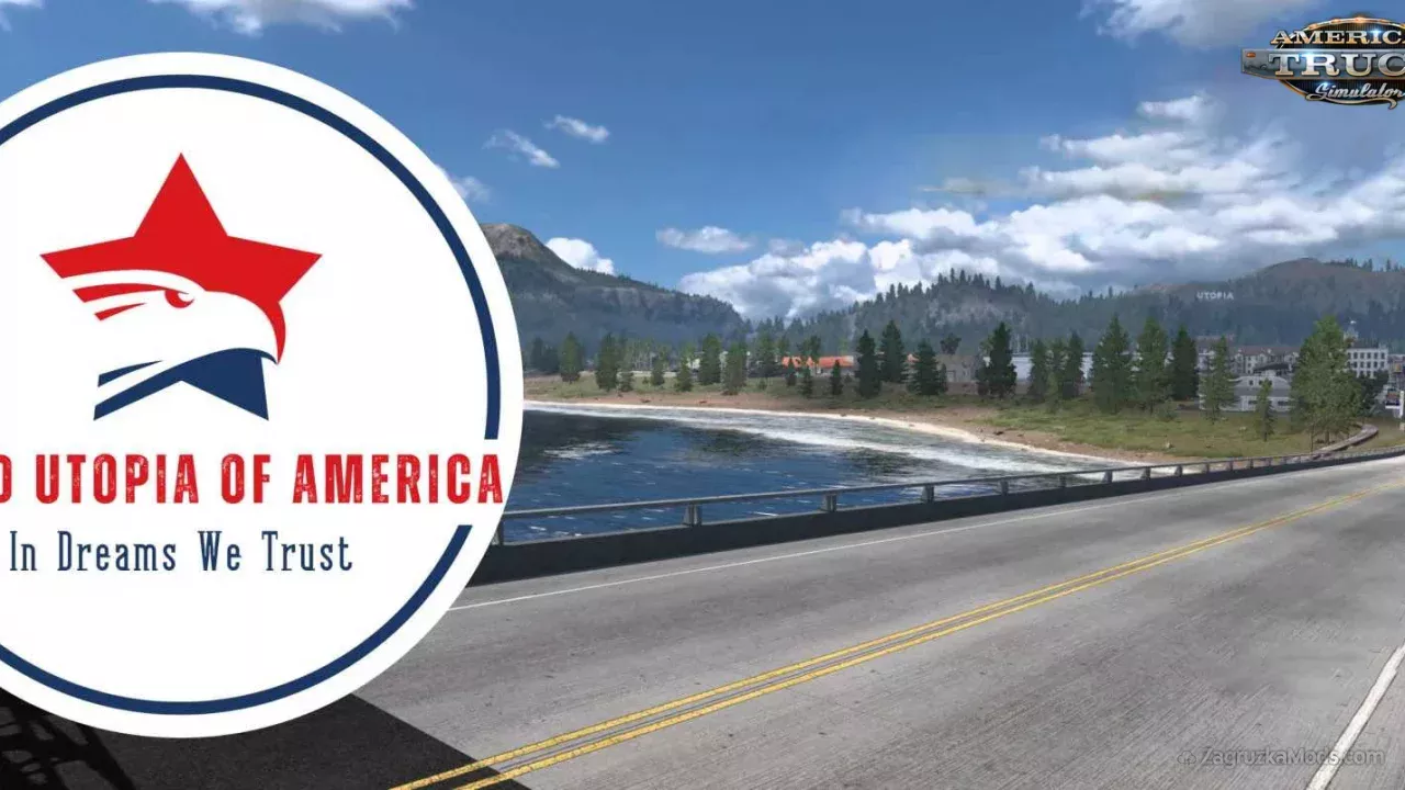 Grand Utopia of America Map v1.3 (1.58.x) for ATS