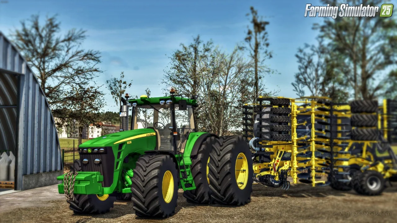 John Deere 8030 Series Tractor v1.2.2 for FS25