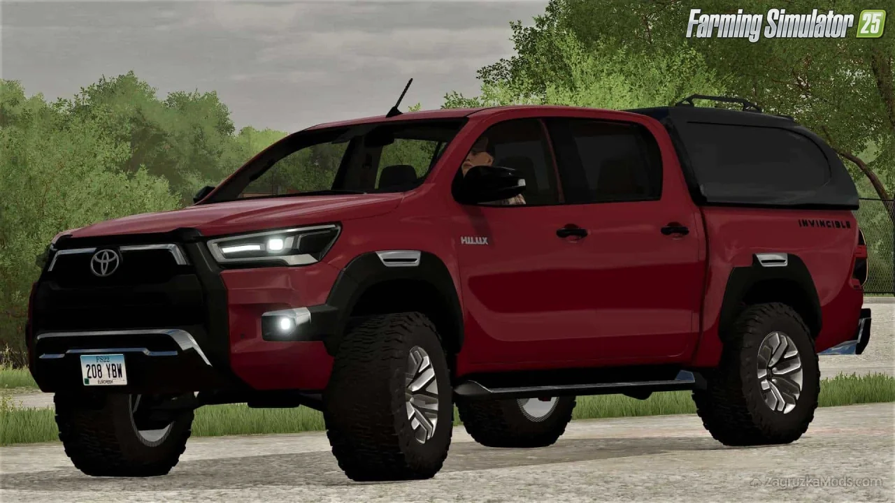 Toyota Hilux Invincible 2021 v1.0.0.4 for FS25 Toyota Hilux Invincible 2021 v1.0.0.4 for FS25