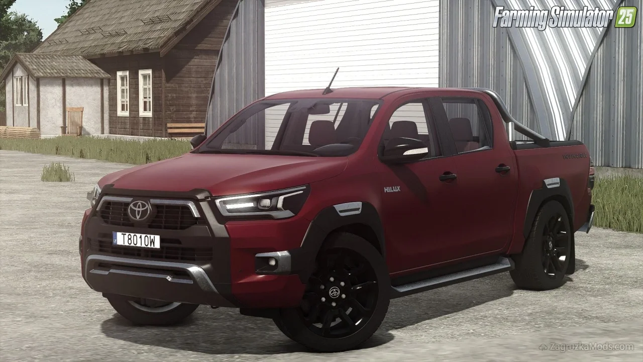 Toyota Hilux Invincible 2021 v1.0.0.4 for FS25 Toyota Hilux Invincible 2021 v1.0.0.4 for FS25