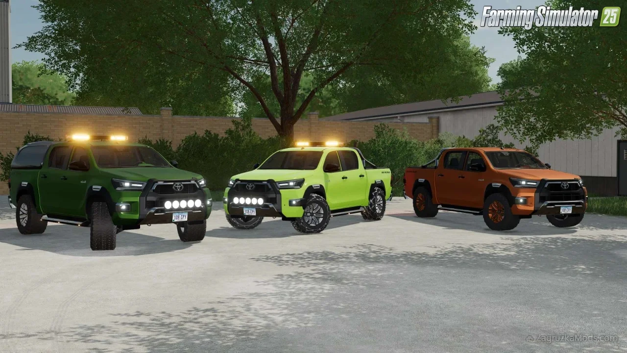 Toyota Hilux Invincible 2021 v1.0.0.4 for FS25 Toyota Hilux Invincible 2021 v1.0.0.4 for FS25