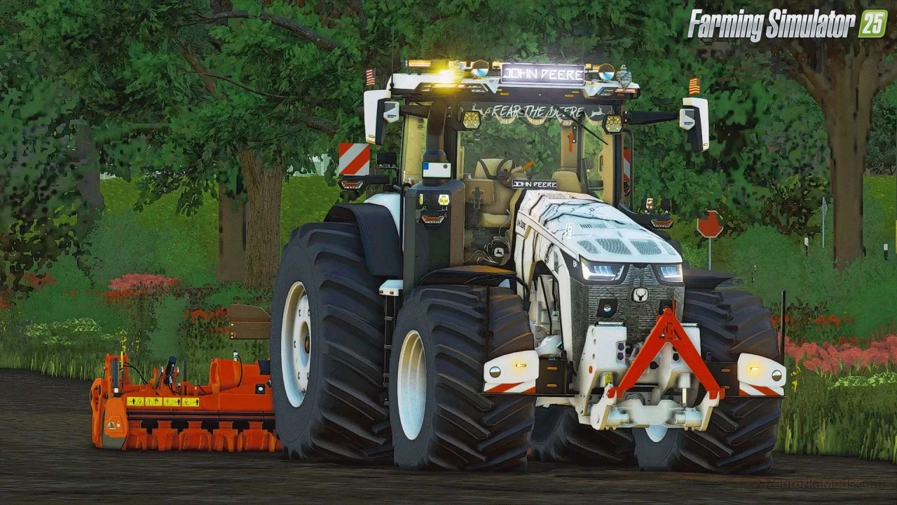 John Deere 8R Extra Tractor v1.0.0.5 for FS25 John Deere 8R Extra Tractor v1.0.0.5 for FS25