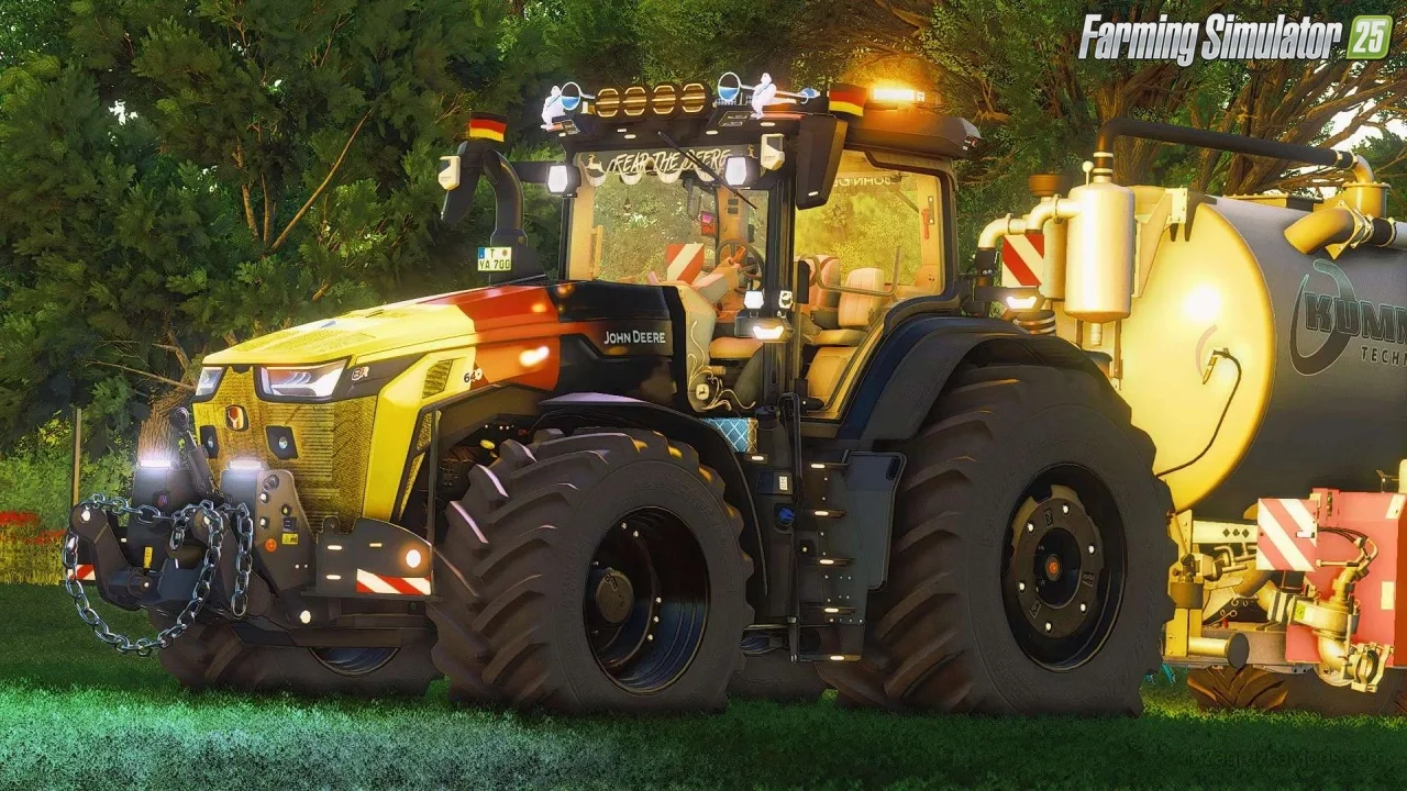 John Deere 8R Extra Tractor v1.0.0.5 for FS25 John Deere 8R Extra Tractor v1.0.0.5 for FS25