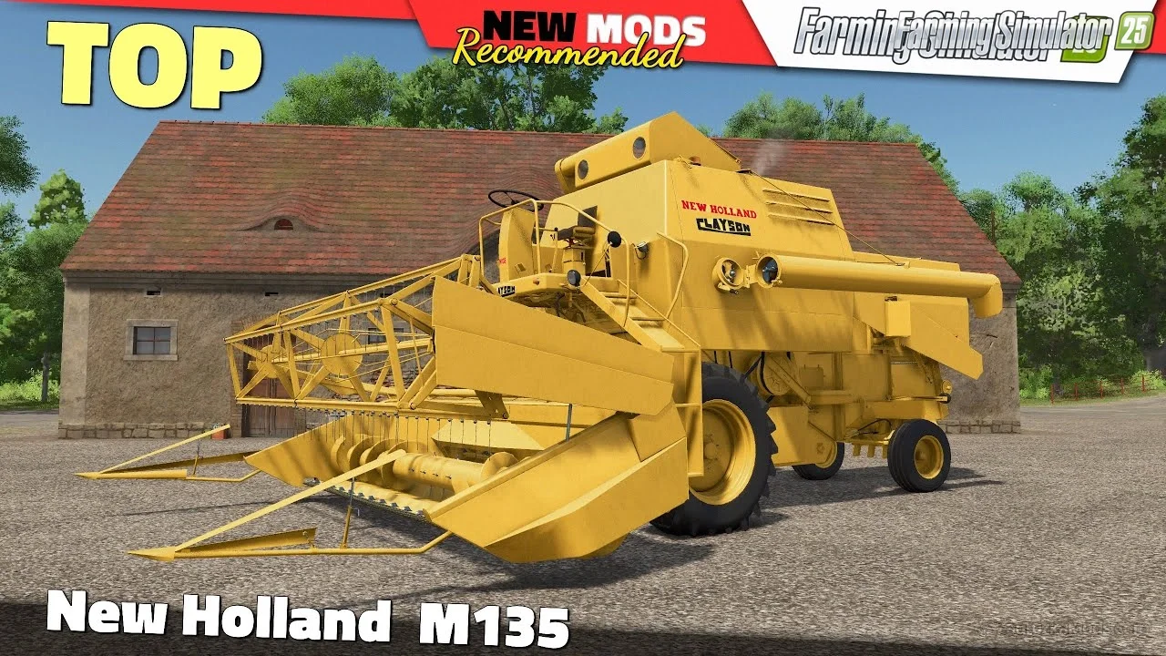 New Holland M135 v1.0.0.1 for FS25