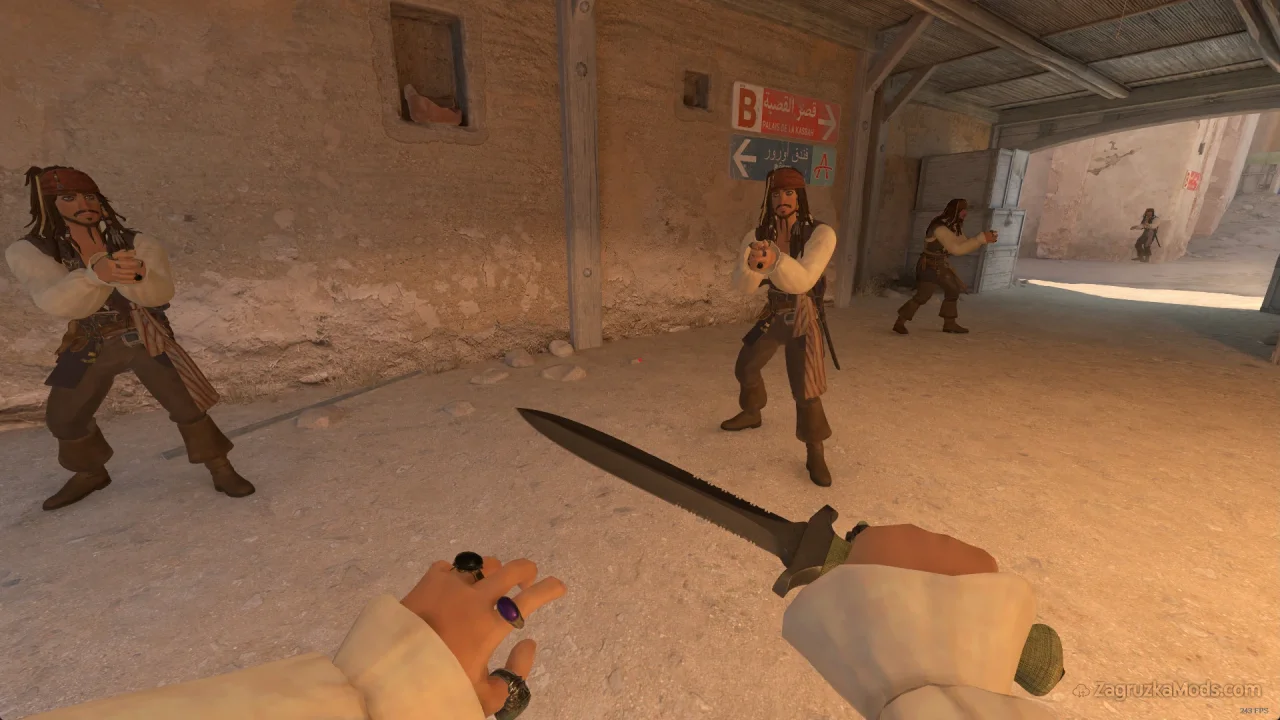 Captain Jack Sparrow Model v1.1 for CS2