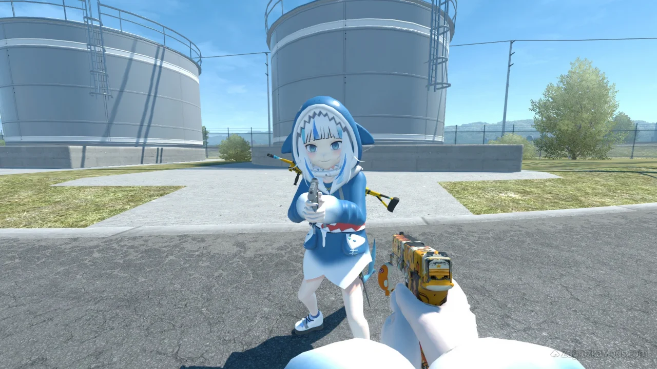 Gawr Gura Player Model v2.0 for CS2