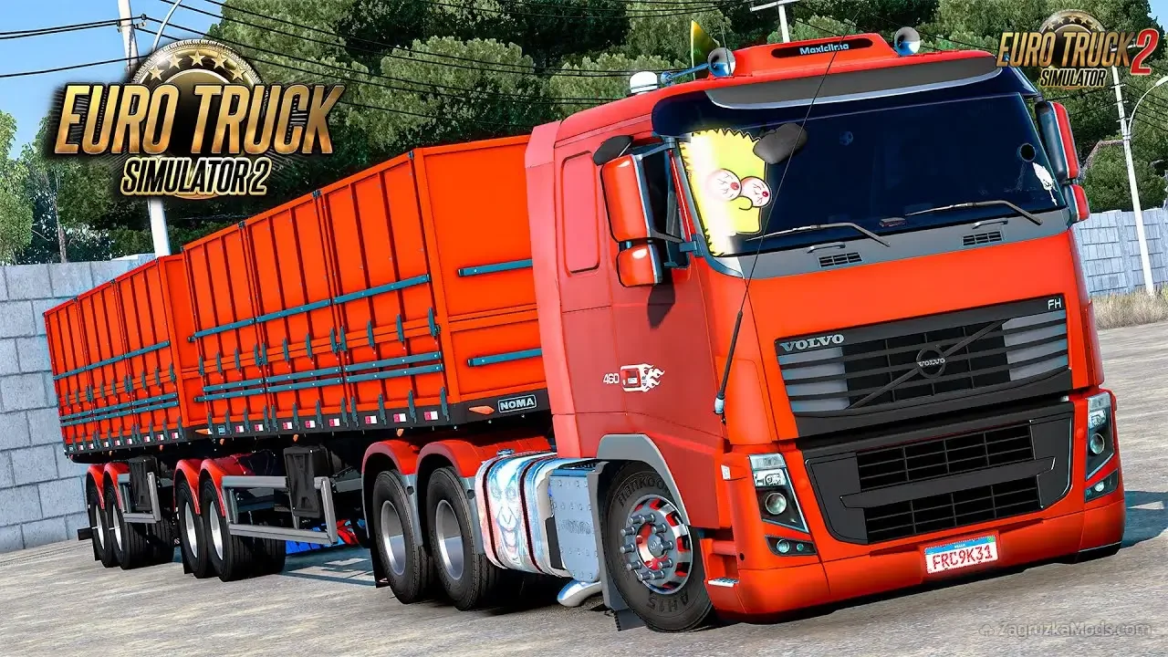 Volvo FH16 2009 Brasil Edition v1.5 (1.54.x) for ETS2