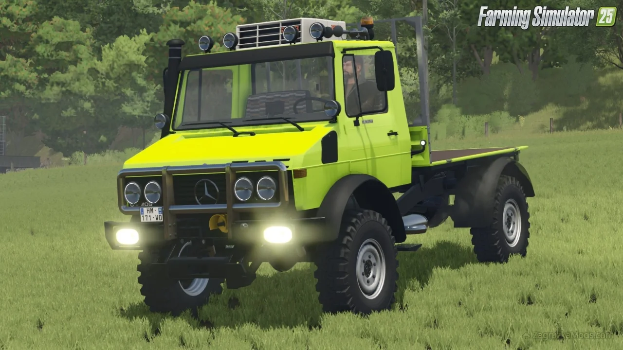 Unimog U1250, U1450, U1650 v0.9.1.0 for FS25