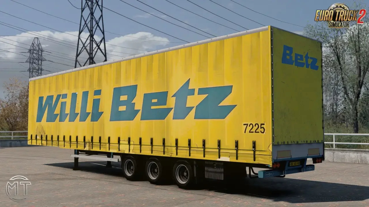 Van Hool Mega Trailer v3.2 (1.54.x) for ETS2