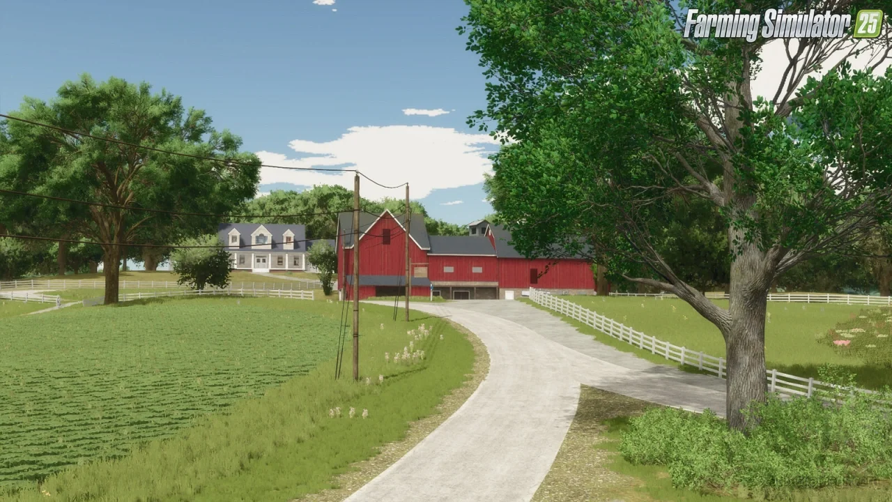 Elmcreek Map v1.0 for FS25 Elmcreek Map v1.0 for FS25