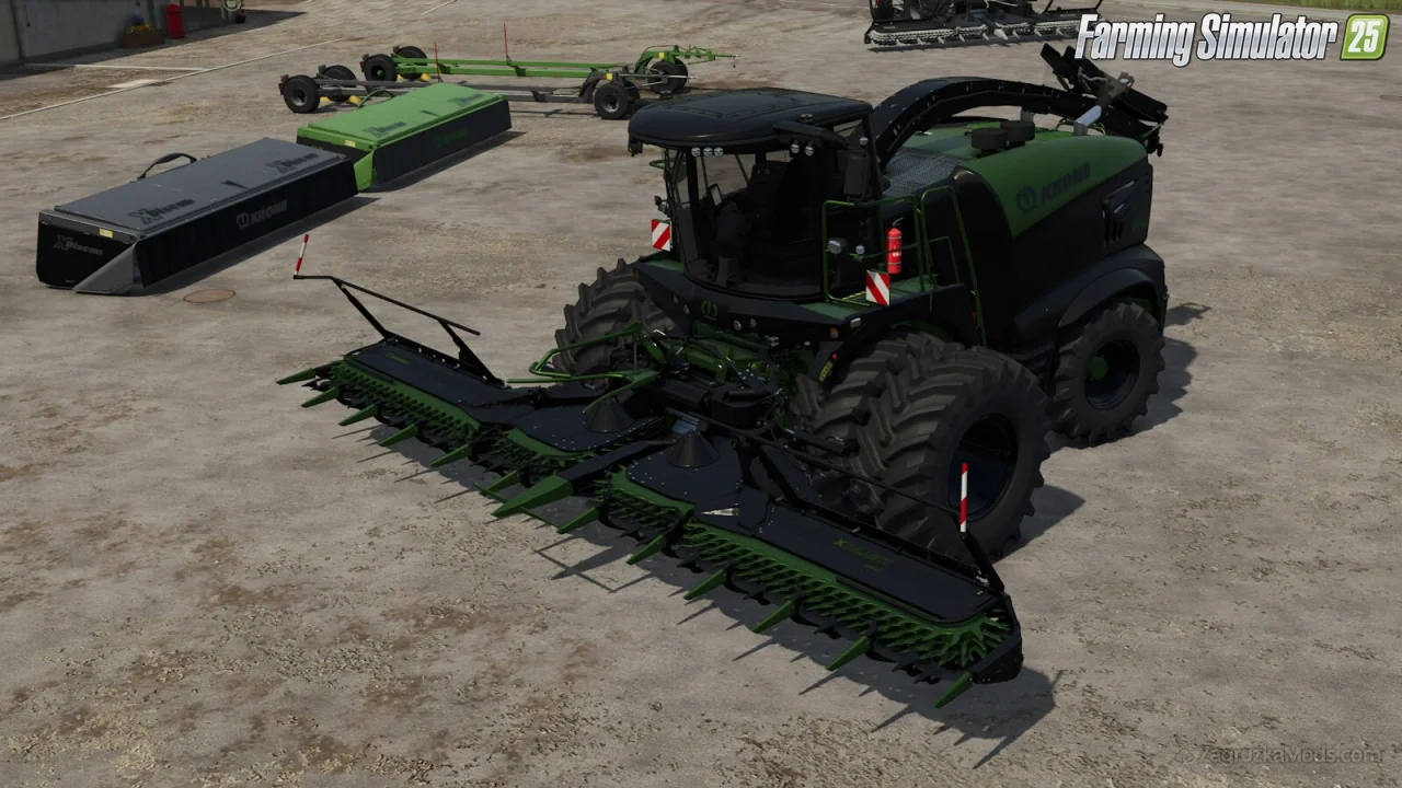 Krone BigX 1180 Pack v1.0.2 for FS25 Krone BigX 1180 Pack v1.0.2 for FS25