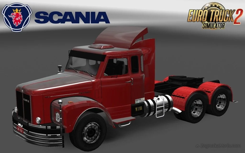 Scania 111 Truck + Interior v2.1 (1.54.x) for ETS2