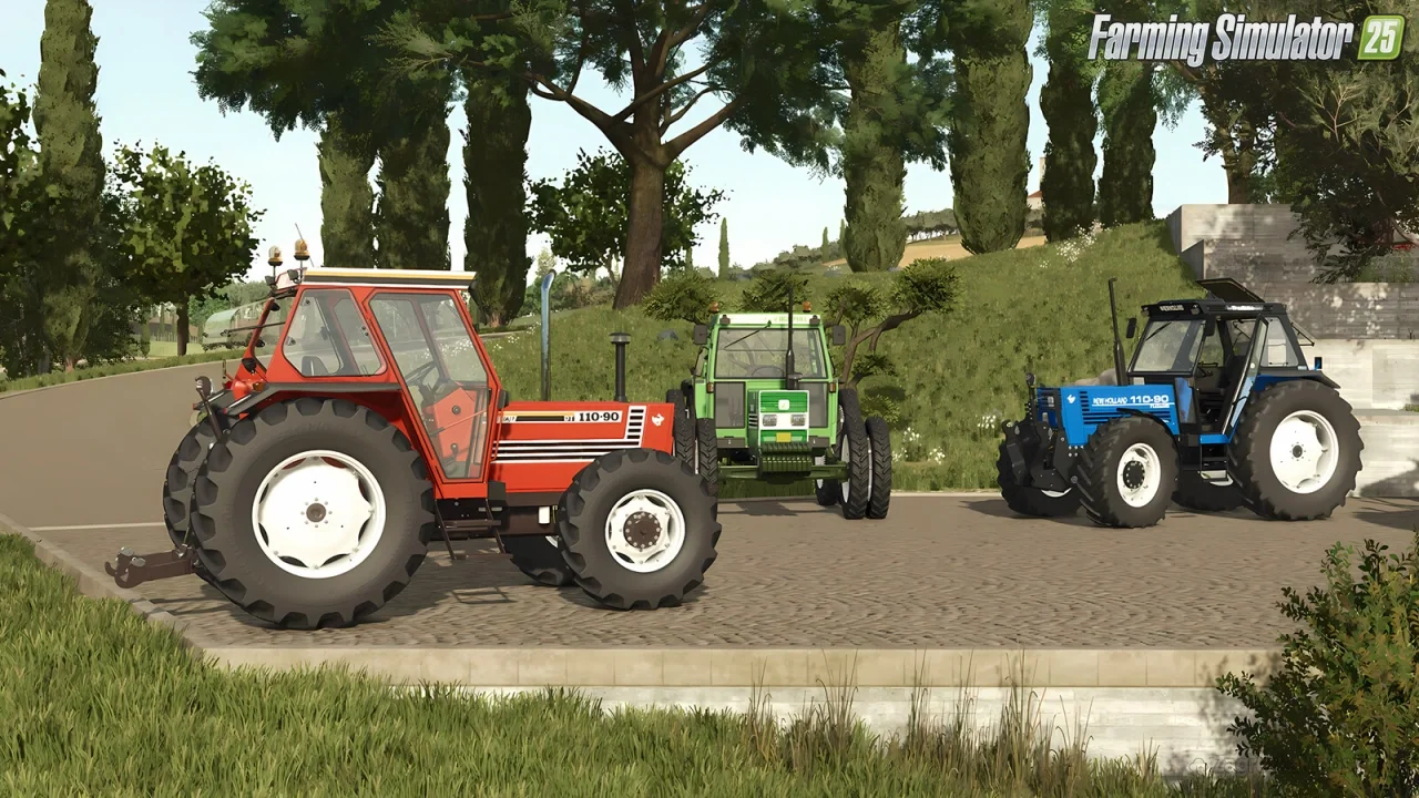 Fiatagri 110-90 Tractor v1.0 for FS25 Fiatagri 110-90 Tractor v1.0 for FS25