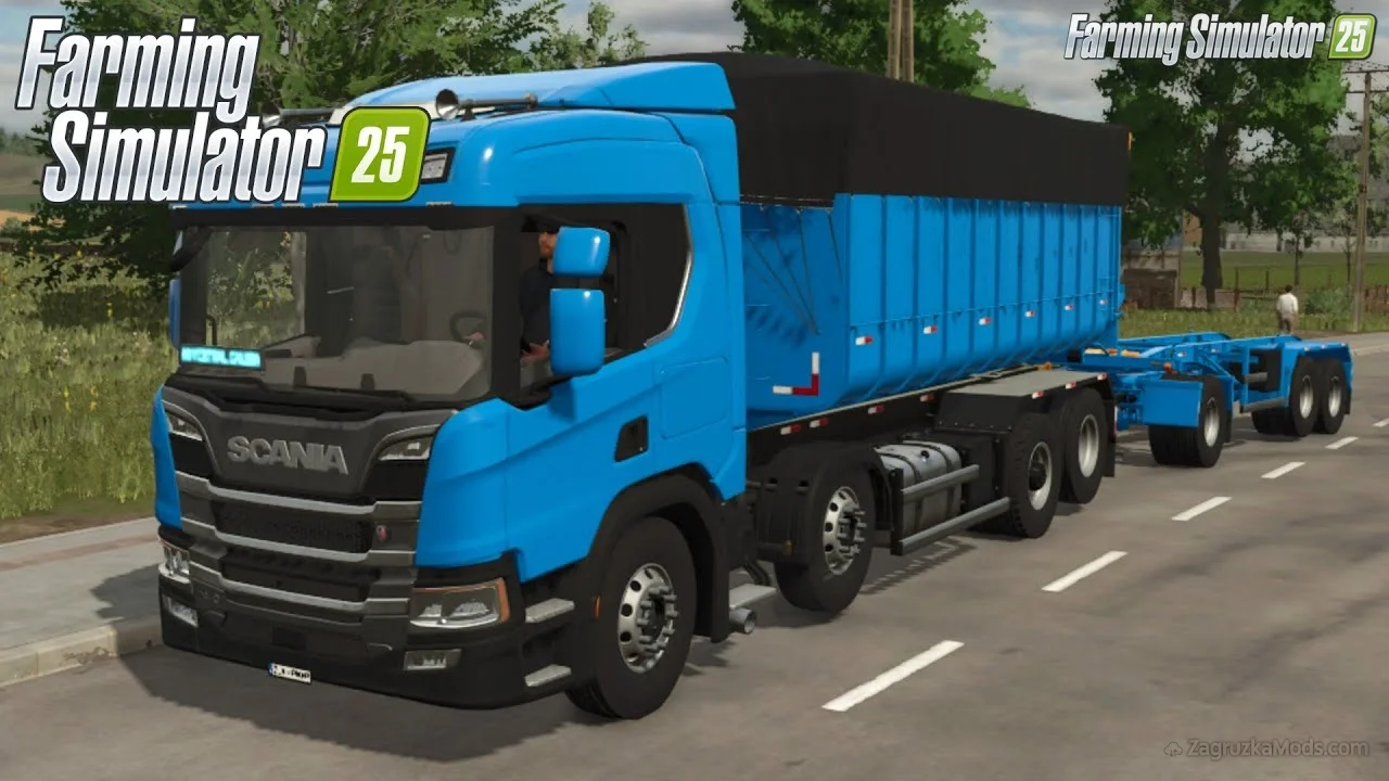 Scania NTG P320 Roll-On Truck v1.1 for FS25