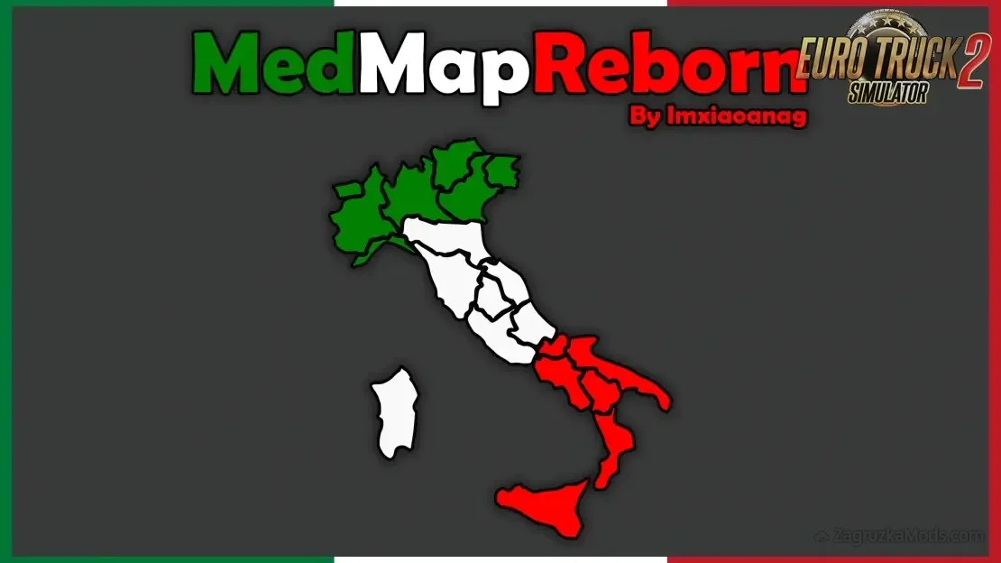 MedMap Reborn v1.55-1.0 (1.55.x) for ETS2