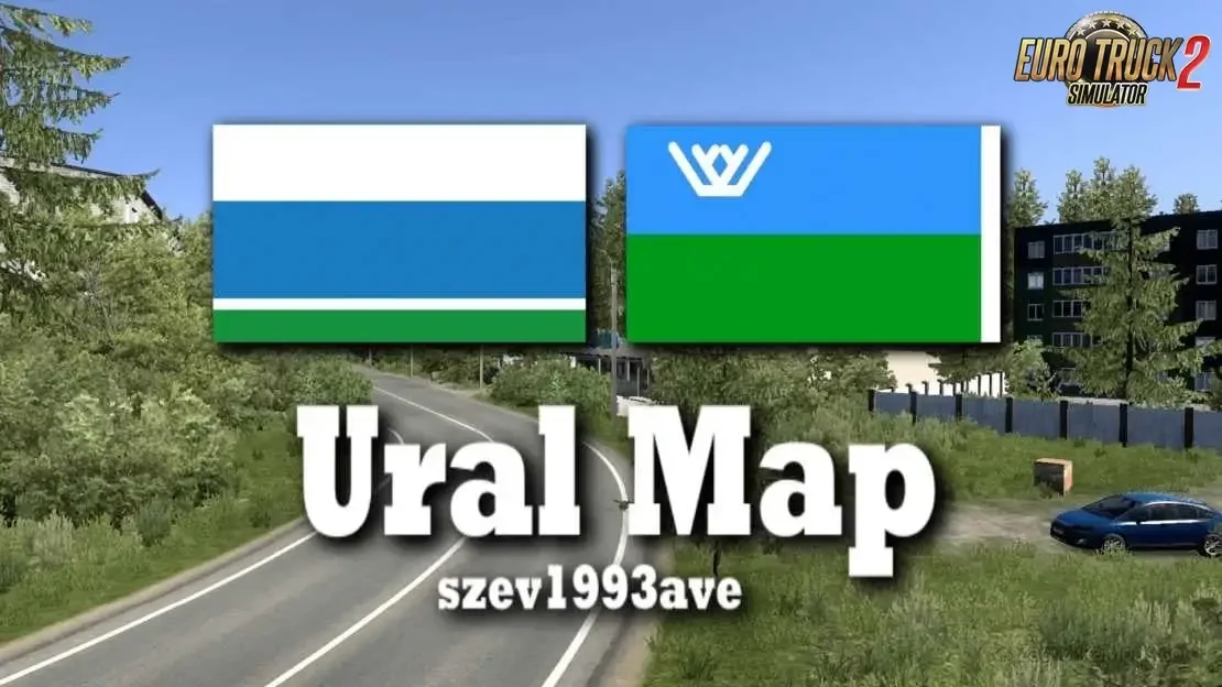 Ural Map v1.6 By szev1993ave (1.55.x) for ETS2