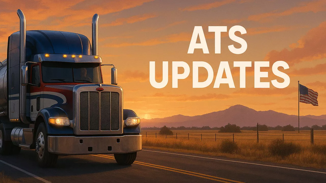 ATS Update 1.57 Released for American Truck Simulator