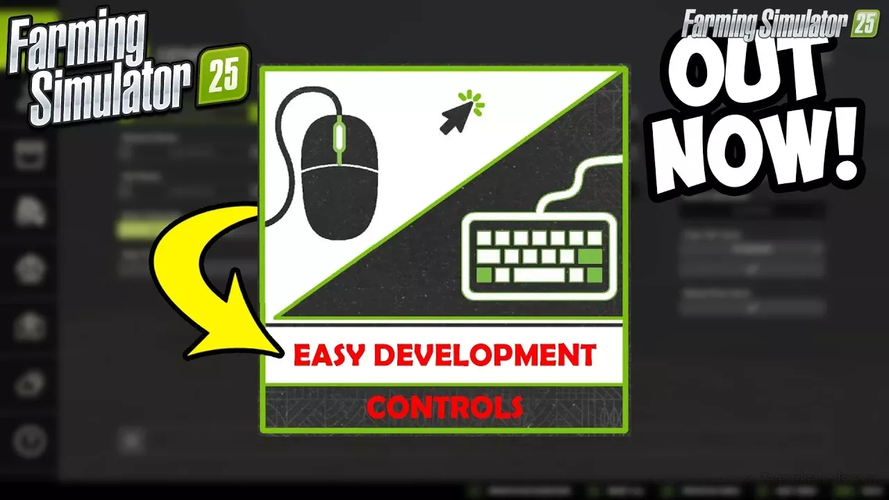 Easy Development Controls v1.2 for FS25