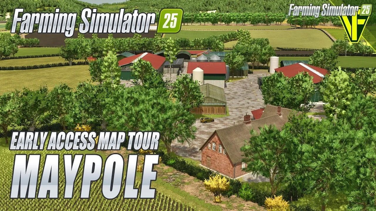 Maypole Farm Map v1.3 for FS25