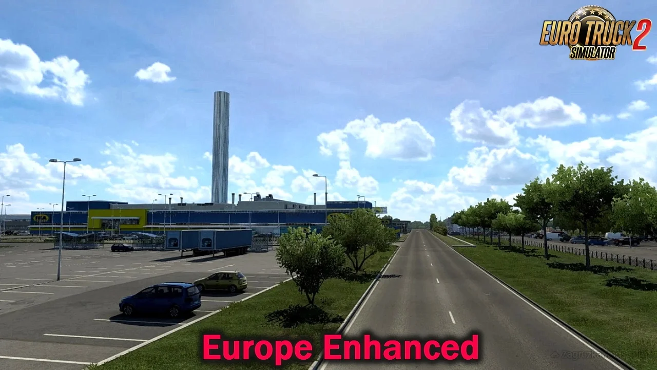 Europe Enhanced Mod v1.0.95 (1.55.x) for ETS2