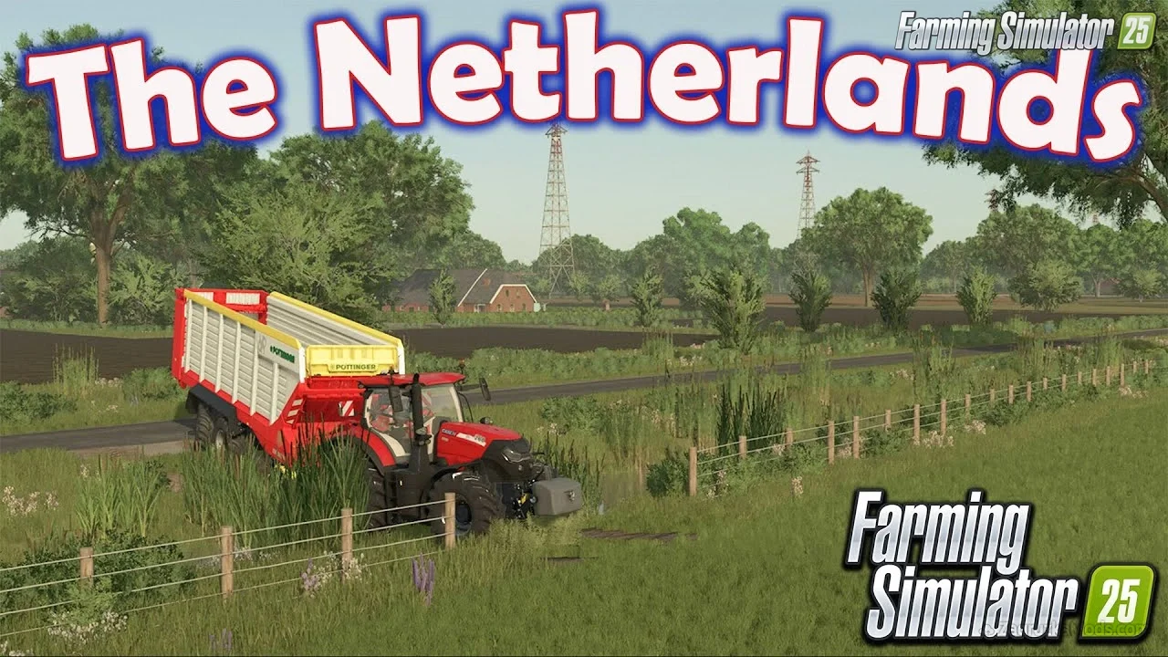 The Netherlands Map v1.0 for FS25