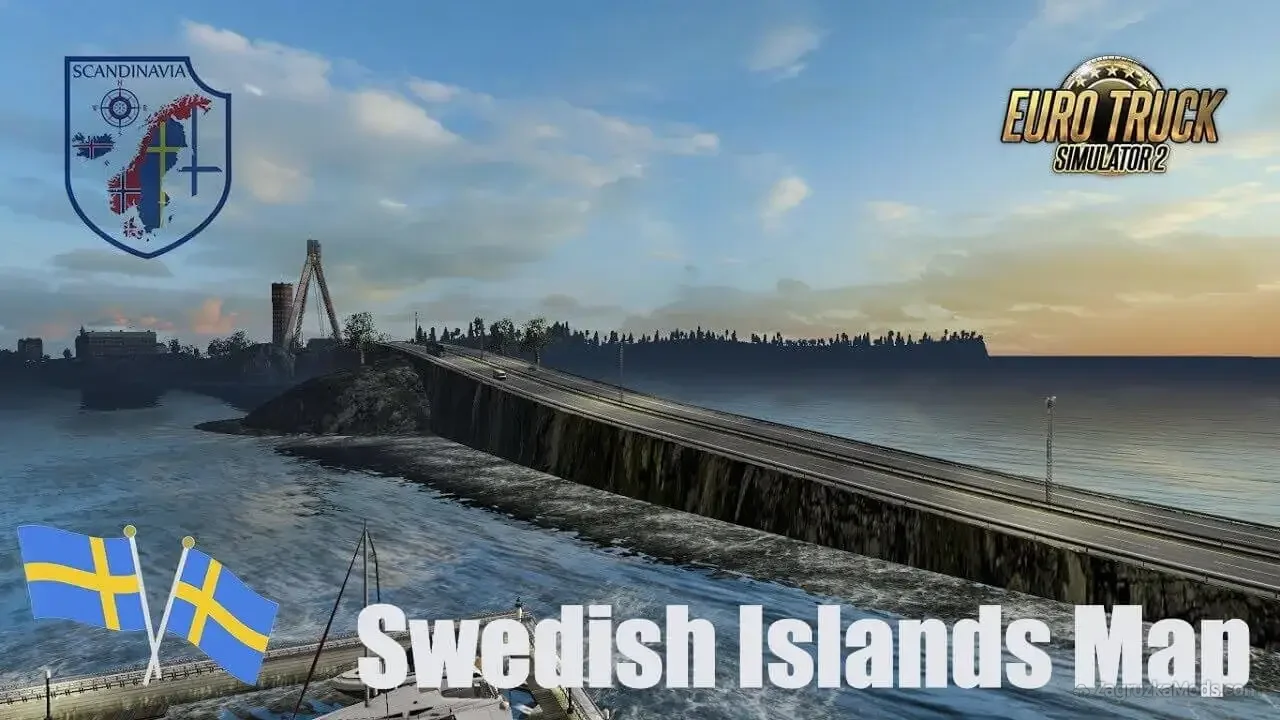 Swedish Islands Map v1.14 by BenganJ (1.55.x) for ETS2