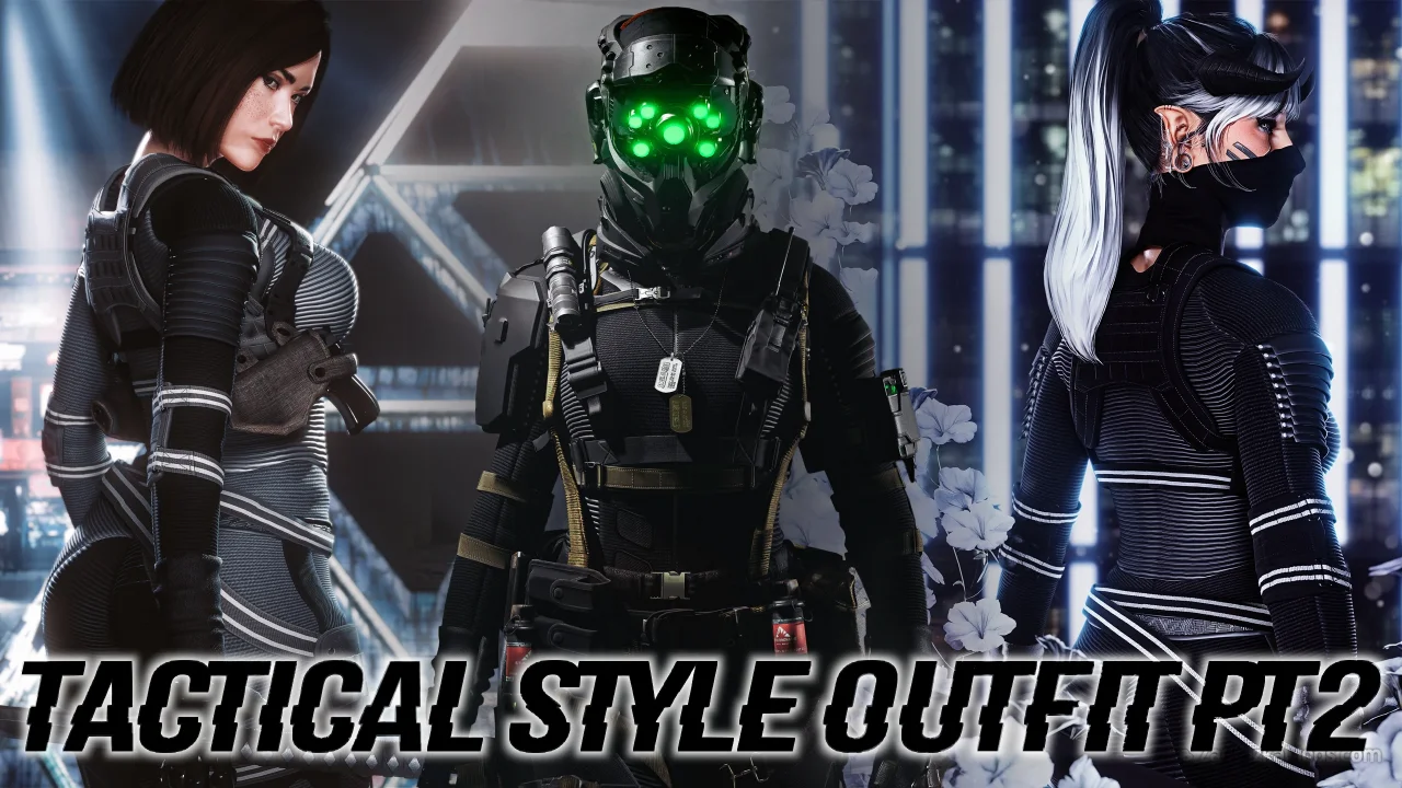 Tactical Style Outfit Pt2 v1.0 for CyberPunk 2077