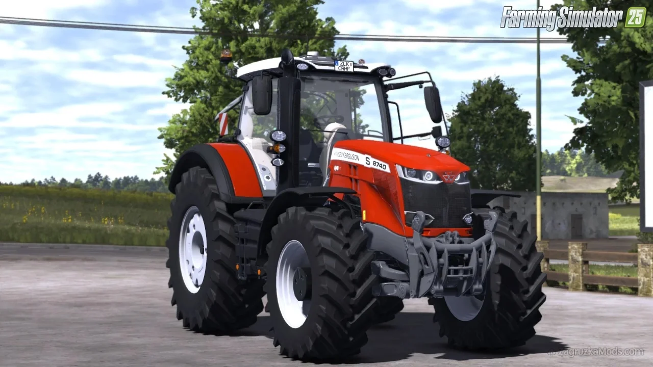 Massey Ferguson 8700S v1.1.0.1 By BullES for FS25