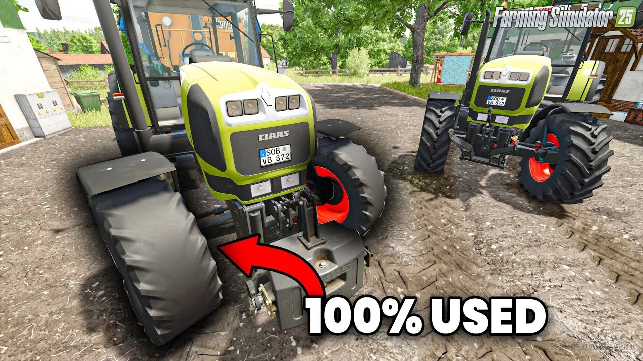 Use Up Your Tyres Mod v1.0.0.3 By 50keda for FS25