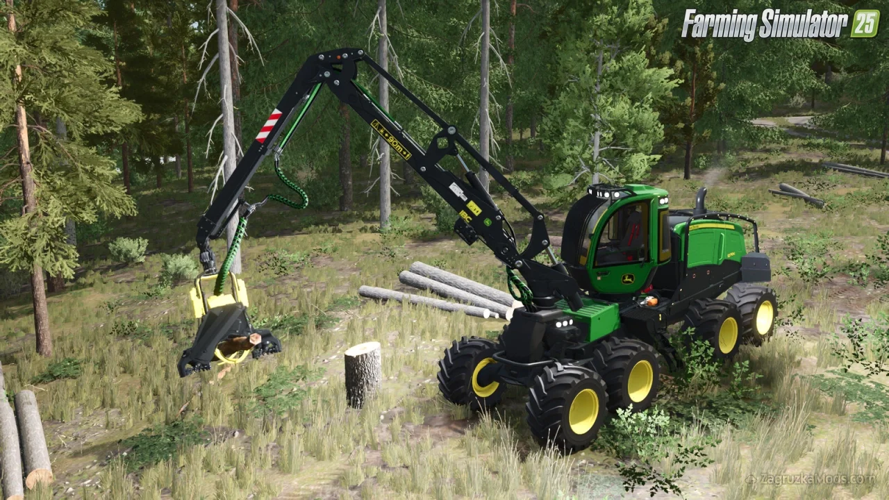 John Deere 1270G Pack v1.0.0.1 for FS25